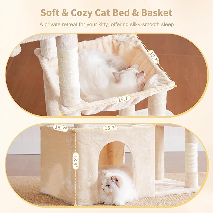 Heybly Heavy Duty Cat Tree, Tower - Image 6