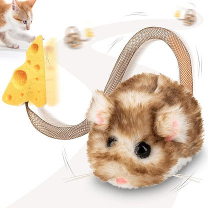 Migipaws Interactive MigiMouse Cat Toy 360° Rolling & Spin - Image 2