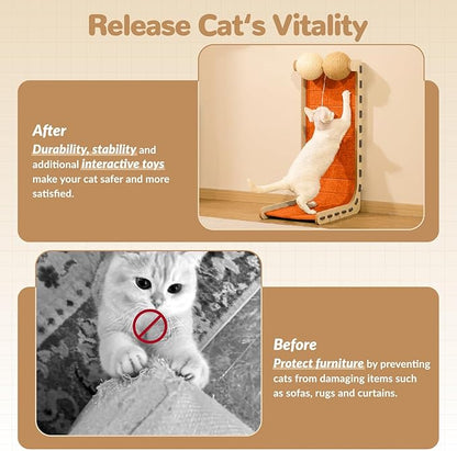 Cat Scratcher Felt Cat Scratch Pad - Image 5