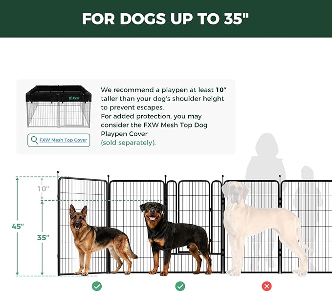 FXW Rollick Unleashed Dog Playpen - Image 7