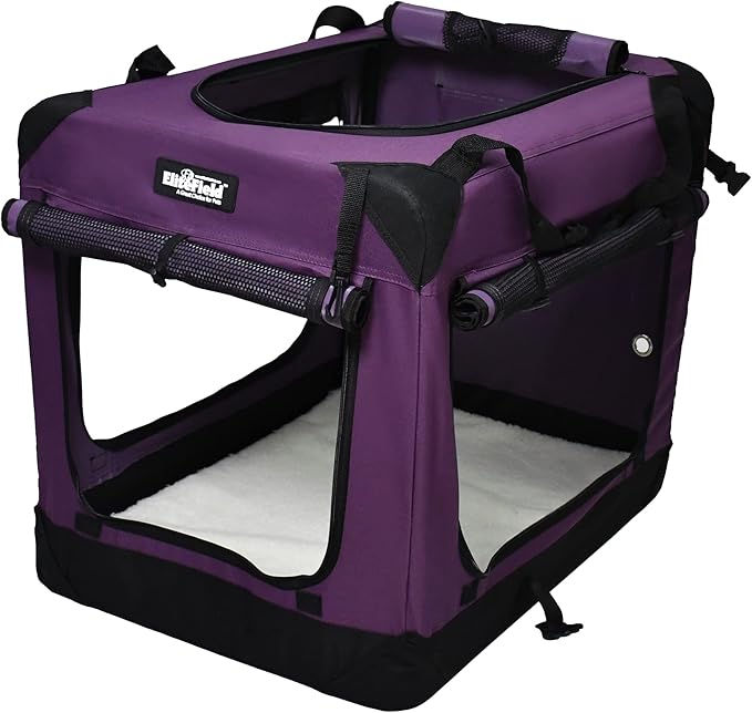 EliteField 4-Door Folding Soft Dog Crate - Image 8
