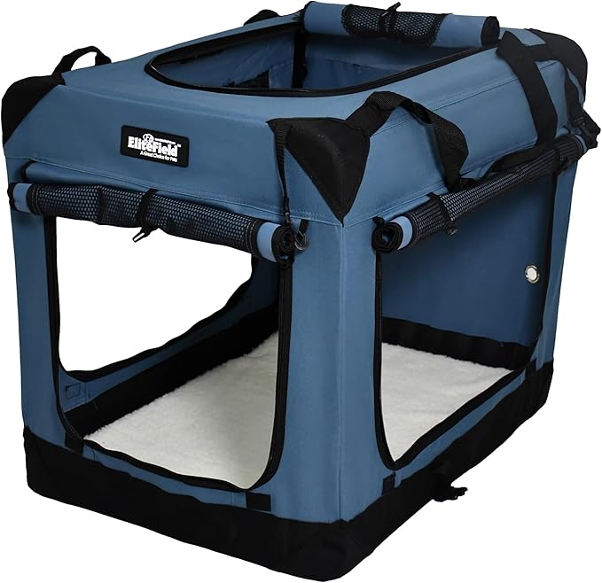 EliteField 4-Door Folding Soft Dog Crate - Image 8