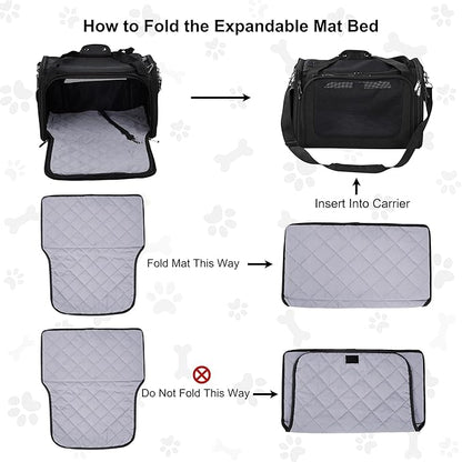EliteField Deluxe Soft-Sided Pet Carrier, Travel Bag - Image 7