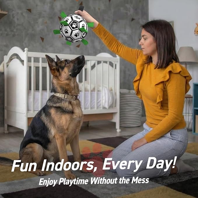 QDAN Dog Toys Extra Large Soccer Ball - Image 7