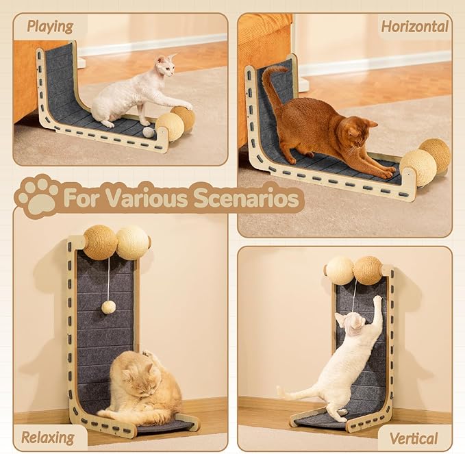 Cat Scratcher Felt Cat Scratch Pad - Image 7