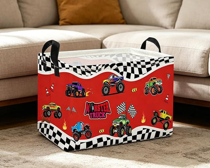 Essme Rectangular Kids Basket, Car Storage Bins Organizer - Image 6