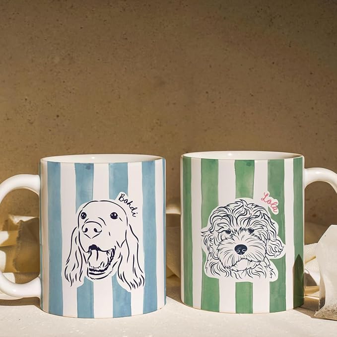 Personalized Pet Line Art Mug – Custom Coffee Cup - Image 3