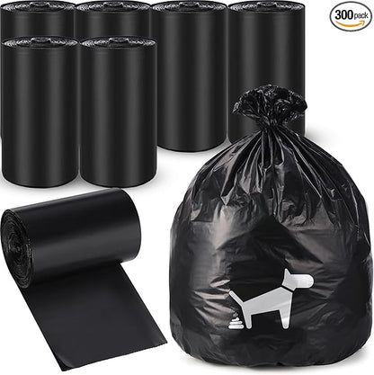 300 Pcs Dog Waste Poop Bags Dog Large Leak Proof Bags 26"x 33" Pet Waste by Weekgrat