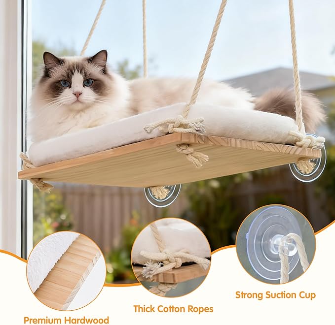Cat Window Perch, Window Hammock - Image 4