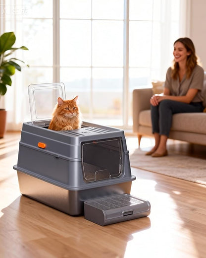 Powools Cat Litter Box - Image 8