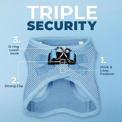 Best Pet Supplies Voyager Step-in Air All Weather Mesh Harness and Reflective - Image 3