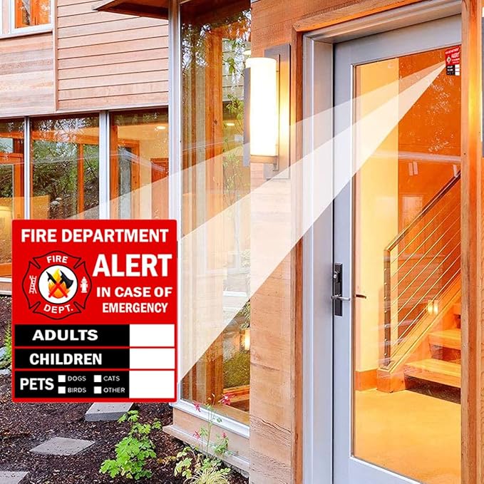 Emergency Alert People and Pet Finder Sticker/Decal - Image 3