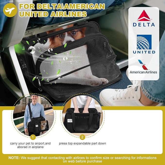 pidipiti top and 1 Side Expandable, TSA and American/Delta/United Airline - Image 2