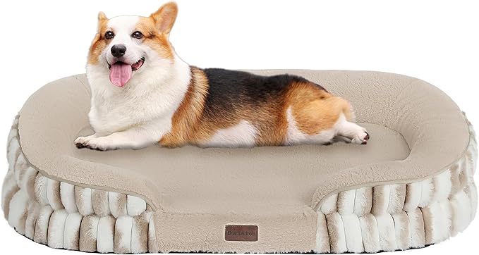 Dwanton Orthopedic Dog Bed for Medium Dogs by DWANTON