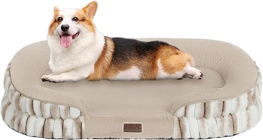 Dwanton Orthopedic Dog Bed for Medium Dogs by DWANTON