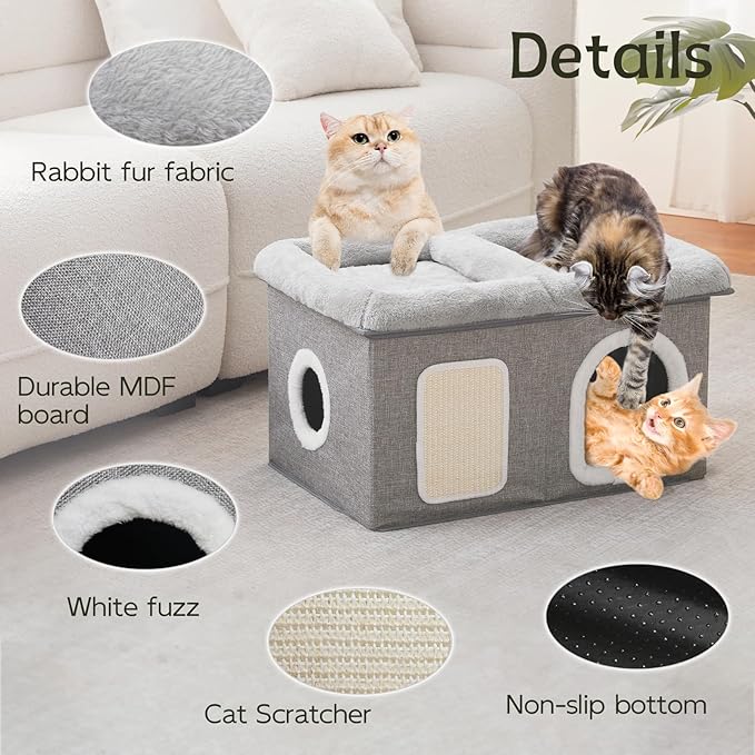 WINDRACING Cat House for Indoor Cats - Image 5