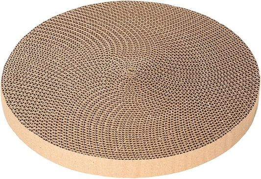 Round cat Scratcher Refill, 10 inch Diameter, 7/8 inch Thickness Scratcher by Unknown