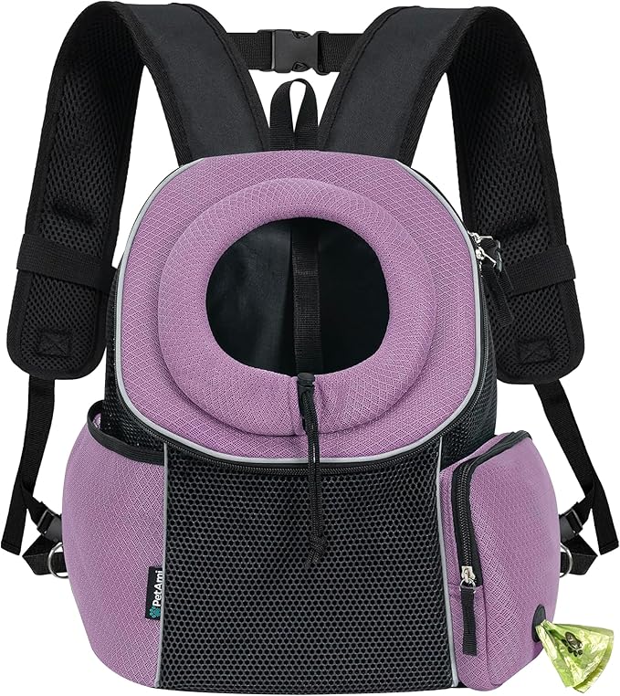 PetAmi Dog Carrier Backpack, Hands Free Front Pet Carrier - Image 8