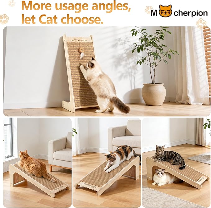 Natural Cork cat Scratching Post-Cat Scratchers- Scratch Pads - Image 3