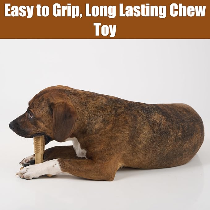 SPOT Bam-Bones Plus T-Bone Dog Chew Toy, Bamboo Fiber & Nylon, Chicken Flavor - Image 7