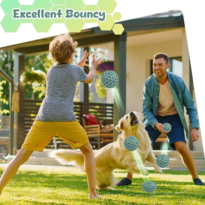 Tough Dog Chew Toys for Aggressive Chewers, Indestructible Dog Balls for - Image 6
