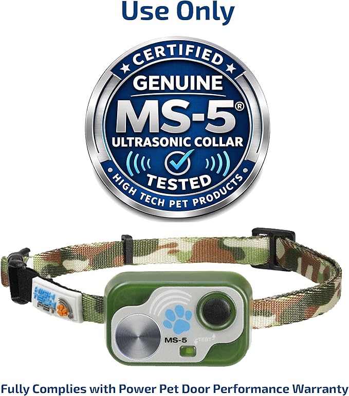 Genuine MS-5® Cat Series Automatic Pet Door Collar. Tested & Certified by High - Image 2