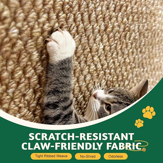 ENONCI Door Protector from Cat Scratching 19.6" x 7.8" Cat Wall Corner Scratcher - Image 2