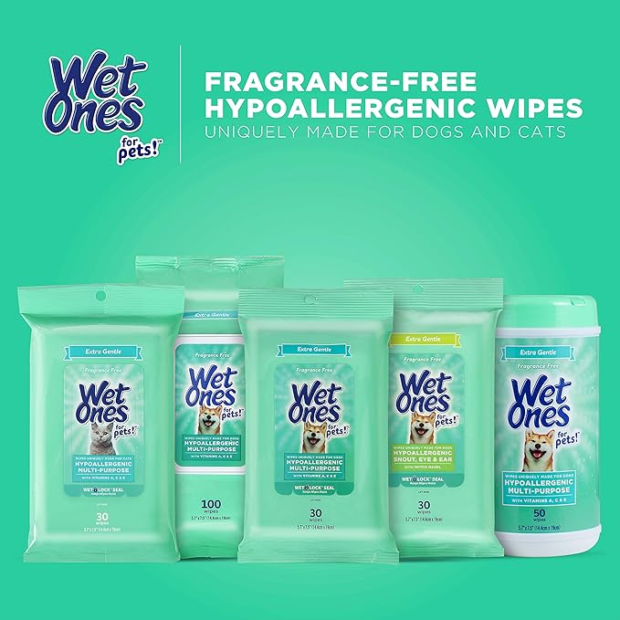 Wet Ones for Pets Hypoallergenic Multipurpose Dog Wipes - Image 6