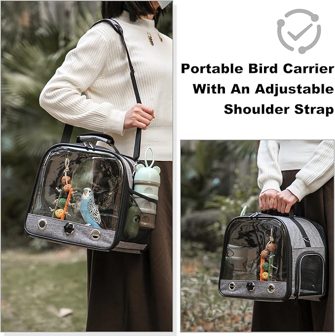 Bird Carrier Bag Bird Travel Cage - Image 5