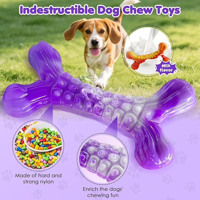 WOWBALA Dog Chew Toy Aggressive Chewers - Image 2