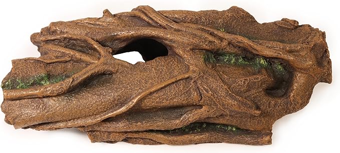 Fish Tank Decorations XL 13.4" Large Bearded Dragon Tank Accessories Driftwood by PTFJZ