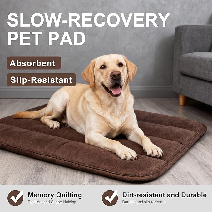 Dog Bed Mat, Reversible Dog Crate Pad - Image 2