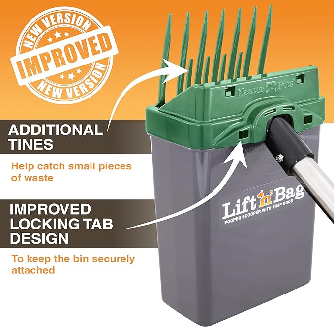 Neater Pet Brands Lift N’ Bag 2.0 Dog Pooper Scooper - Image 7