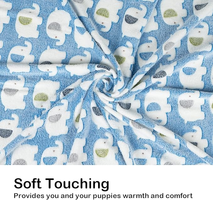 Dono 1 Pack 3 Dog Blankets, Soft Fluffy Fleece Pet Blanket Warm Sleep Mat Paw - Image 4