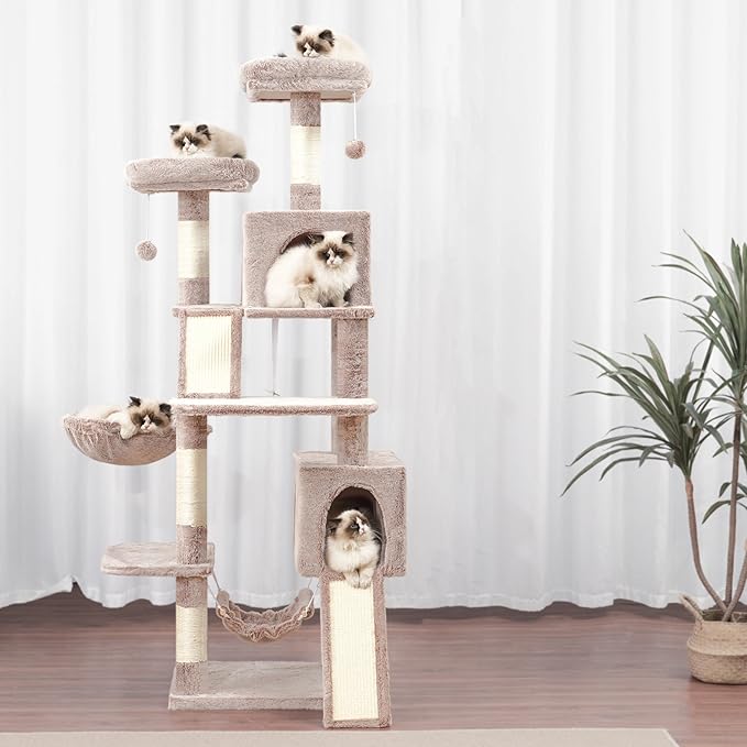 Gitelsnour Cat Tree for Indoor Cats, Sturdy Cat Tree House - Image 8