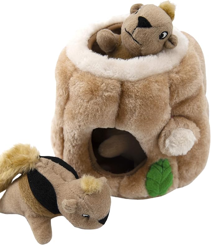 Outward Hound Hide-A-Squirrel Dog Toy – Interactive 2‑in‑1 Plush Puzzle - Image 8