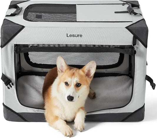 Lesure Collapsible Dog Crate by Lesure