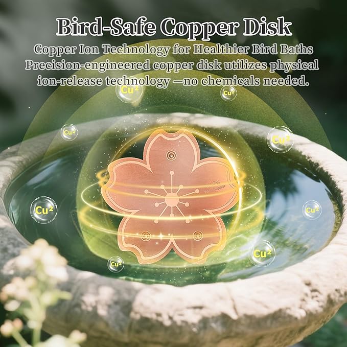 Bird Bath Copper Disk - Image 3
