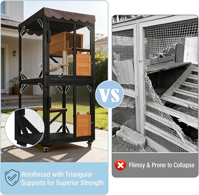 Catio Outdoor Cat Enclosure - Image 4