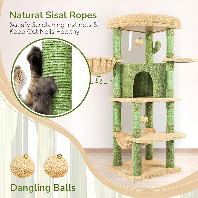 Globlazer Cactus Corner Cat Tree Tower - Image 6