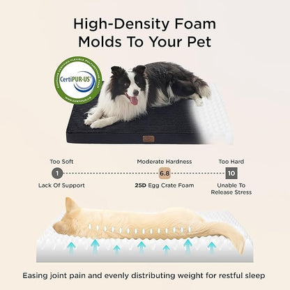 Bedsure ComfyFleece XL Dog Bed for Crate - Image 3