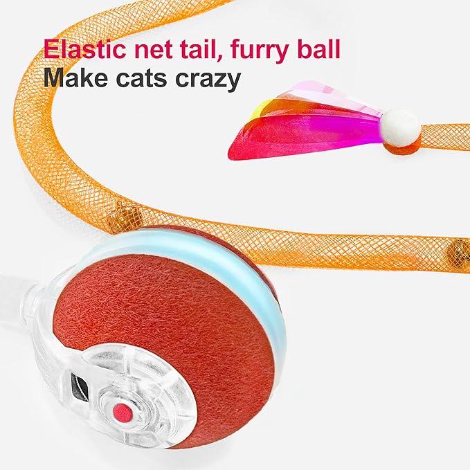 Jkanti Interactive Cat Toys for Indoor Cats, The 3rd Generation Agile Moving - Image 4