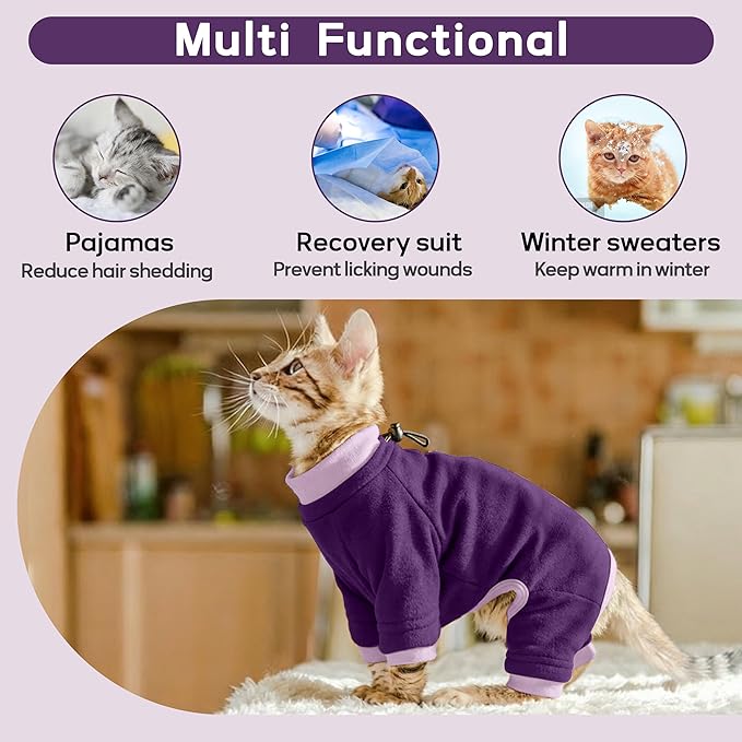 PUMYPOREITY Cat Hair Sticky Shirt – Breathable & Lightweight, Prevents Licking - Image 5