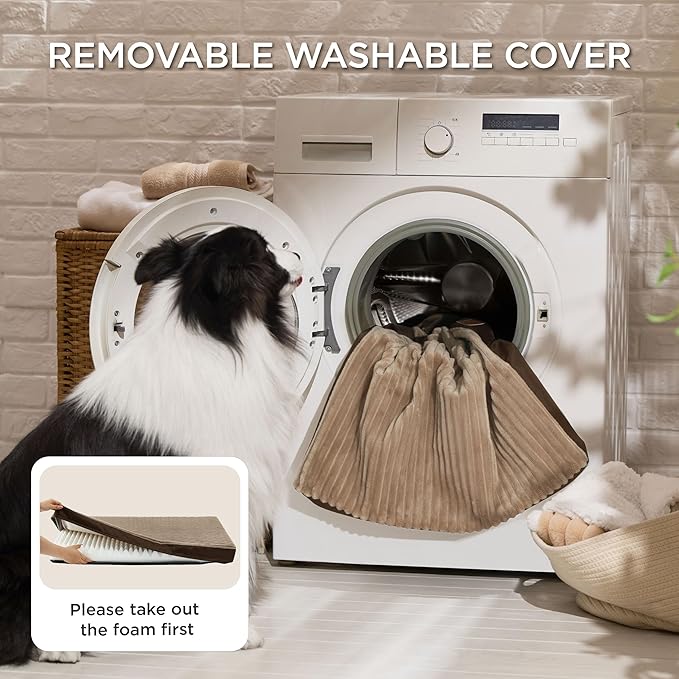 Bedsure ComfyFleece Dog Bed Medium Size Dog - Image 5