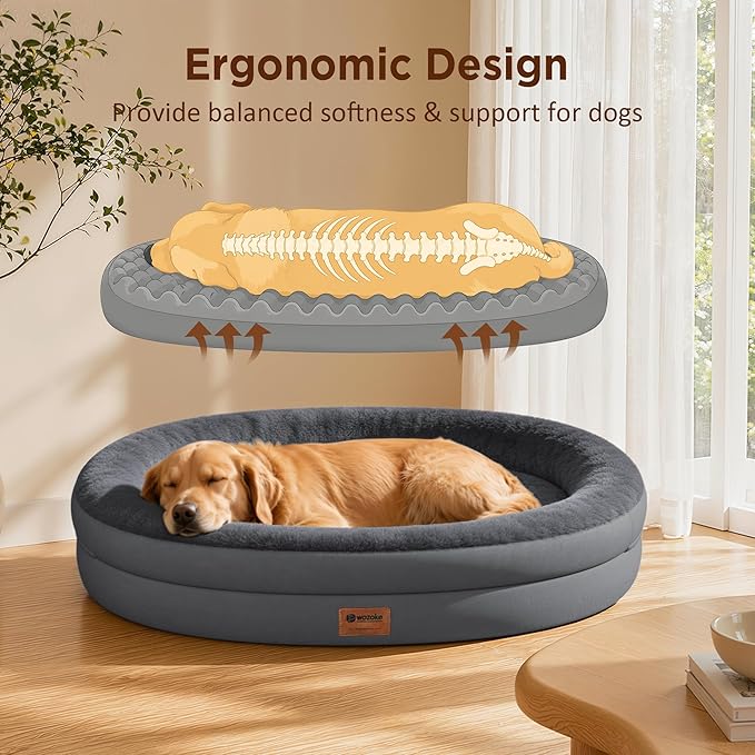 Orthopedic Dog Bed for Medium Dogs, Waterproof Dog Bed - Image 5