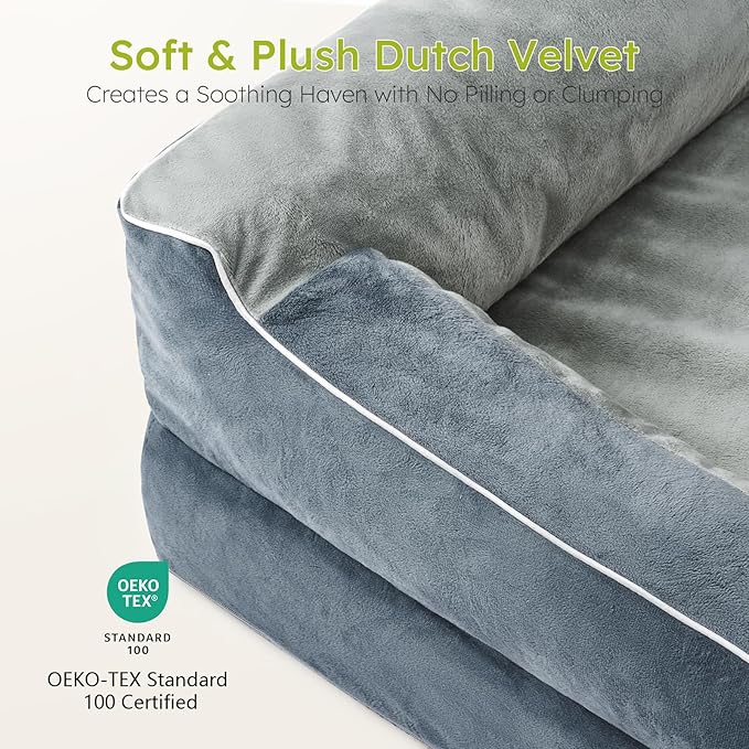 CWAWZ Jumbo Dog Bed for Extra Large Dogs, Orthopedic Dog Bed - Image 7