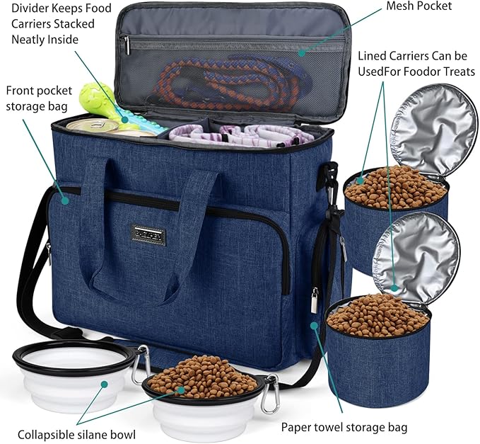 BAGLHER Dog Travel Bag, Pet Travel Bag, - Image 5