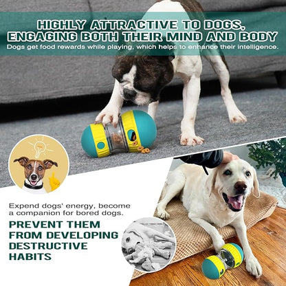 BSISUERM Dog Puzzle Toy Adjustable Treat Dispensing Ball Food Dispenser Tough - Image 6
