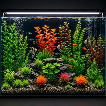 16-Piece Artificial Aquarium Plants Set – Vibrant, Realistic Fish Tank - Image 5