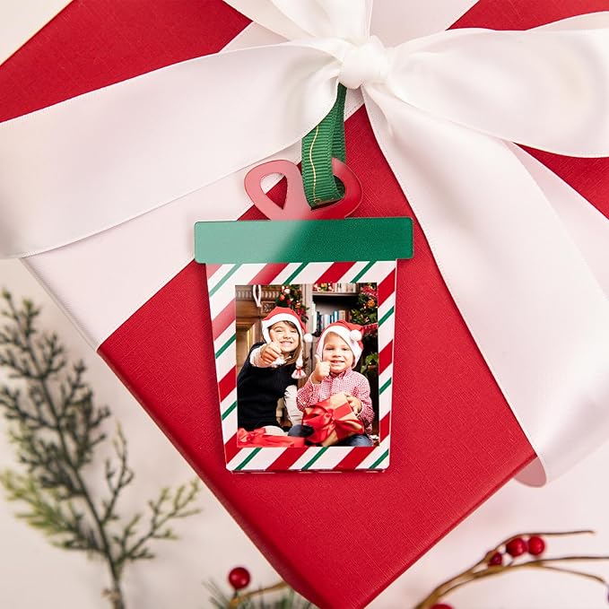 UNIQOOO 2025 Decorative Xmas Gift Acrylic Picture Frame Ornaments - Image 7